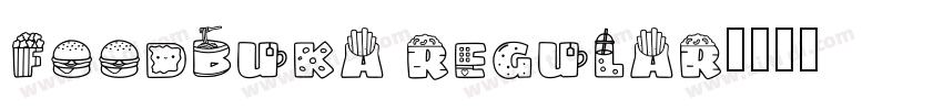 FoodBuka Regular字体转换